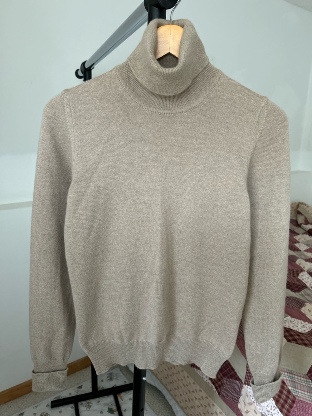 Max Mara Knit Turtleneck Sweater